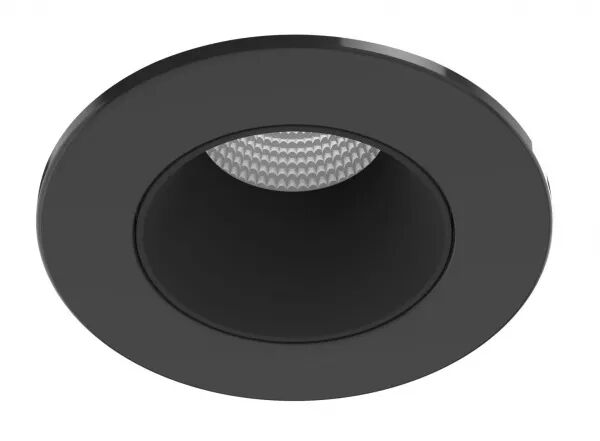 COLLERETTE M�TAL POUR ENCASTR� EF8, RONDE, COULEUR : NOIR