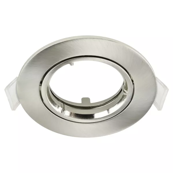 COLLERETTE ORIENTABLE pour ENCASTRE CRISTAL NINO-MX,85x30mm,nickel bross� (800881)