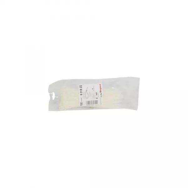COLLIER COLRING LARGEUR 2,4MM - LONGUEUR 180MM - SACHET DE 100 PI�CES - INCOLORE