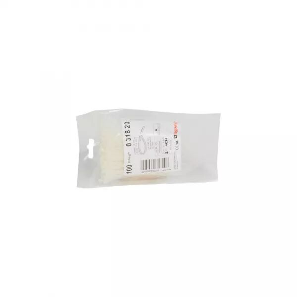 COLLIER COLRING LARGEUR 2,4MM LONGUEUR 95MM - SACHET DE 100 - INCOLORE