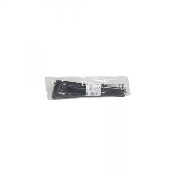 COLLIER COLRING LARGEUR 4,6MM - LONGUEUR 360MM - SACHET DE 100 PI�CES - NOIR