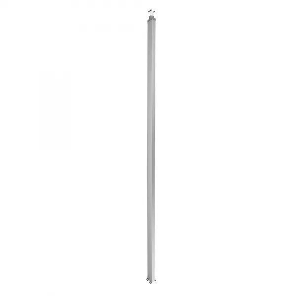 Colonne 2 compartiments LOGIX 2,67m aluminium