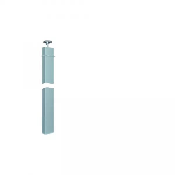 COLONNE �CONOMIQUE DOUBLE FACE FIXATION V�RIN 3000-3300MM ALU ANODIS�
