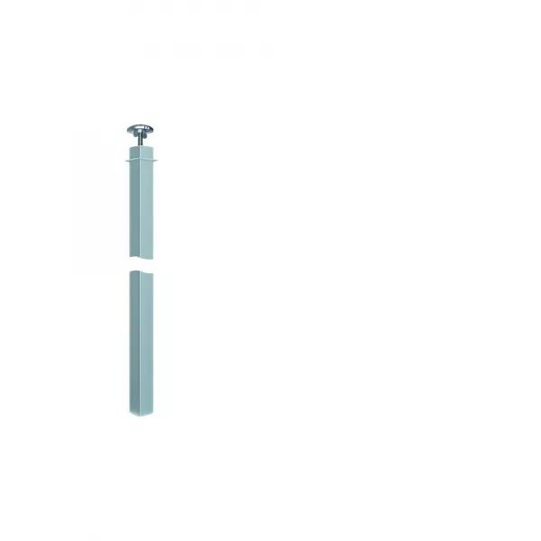 COLONNE �CONOMIQUE SIMPLE FACE FIXATION V�RIN 3300-3600MM ALU ANODIS�