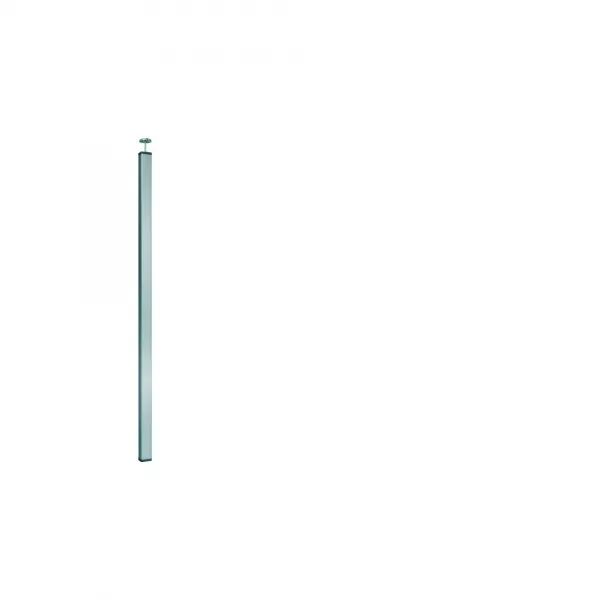 COLONNE OFFICEA 1 FACE, HAUTEUR DE FIXATION PAR V�RIN 3300 � 3600MM, ALU ANODIS�