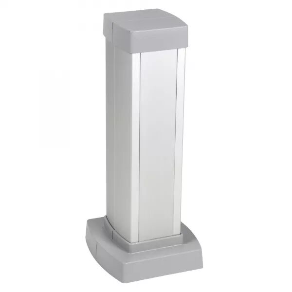 Colonnette 1 compartiment LOGIX 0,30m Aluminium