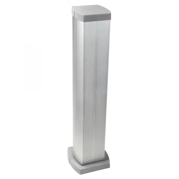 Colonnette 4 compartiments LOGIX 0,68m Aluminium