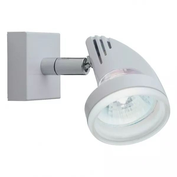 COLUMBIA 01 - Spot sur pat�re GU5,3 50W max, orientable, blanc, Lpe non incl. (4810)