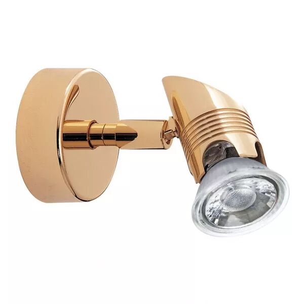 COMETE 01 - Spot sur pat�re GU10, dor�, a/lpe LED 6W 3000K 500lm incl (0429)