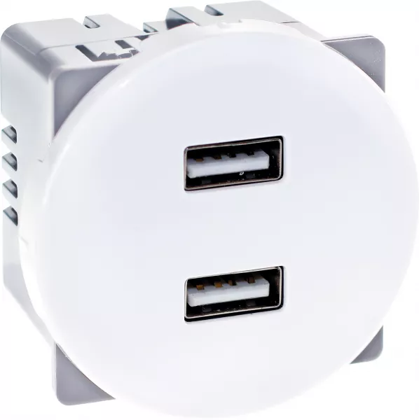 COMETE Dble USB A BLC (61129)