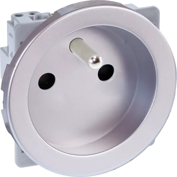 COMETE Prise 2P+T SILVER (61360)