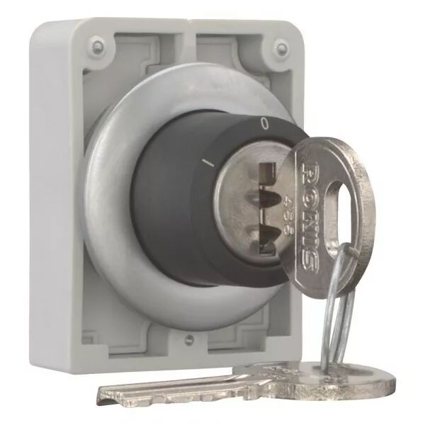 COMMUT-CL�, 30MM, NON COMPATIBL SERRURES COMBIN- MULTI, 3 POS, ACCROCH, RONIS455
