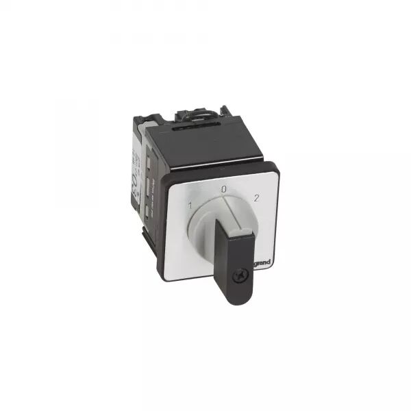COMMUTATEUR - INVERSEUR AVEC ARR�T - MANETTE - PR 12 - 1P - FIXATION �22