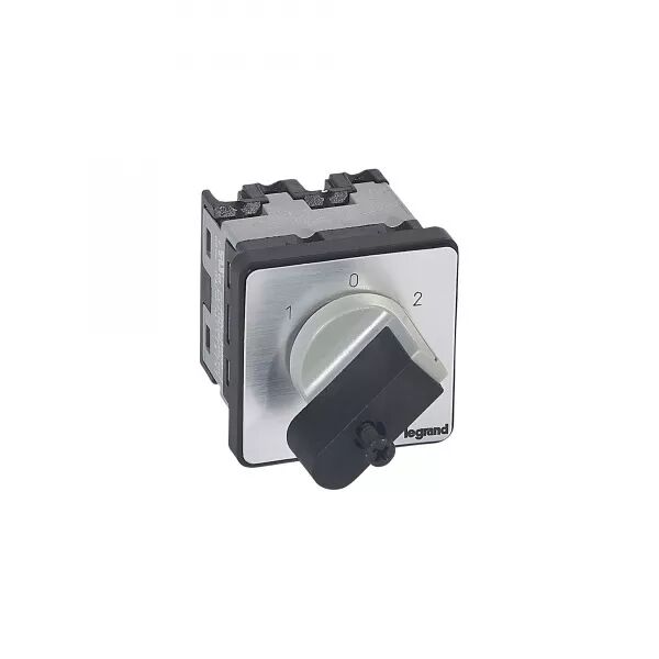COMMUTATEUR - INVERSEUR AVEC ARR�T 45� - PR 12 - 1P - 2 CONTACTS - FIXATION VIS