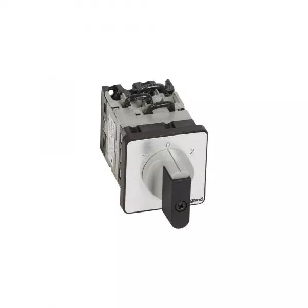 COMMUTATEUR - INVERSEUR AVEC ARR�T 45� - PR 12 - 3P - 6 CONTACTS - FIXATION VIS