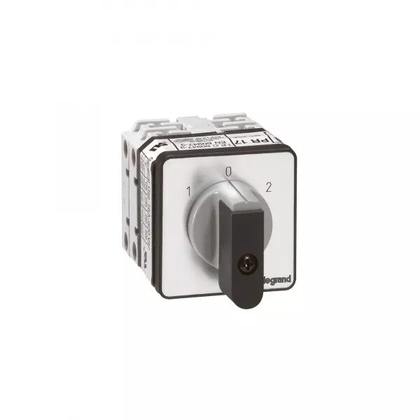 COMMUTATEUR - INVERSEUR AVEC ARR�T 45� - PR 17 - 2P - 4 CONTACTS - FIXATION VIS