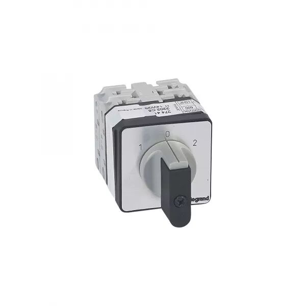 COMMUTATEUR - INVERSEUR AVEC ARR�T 45� - PR 21 - 2P - 4 CONTACTS - FIXATION VIS