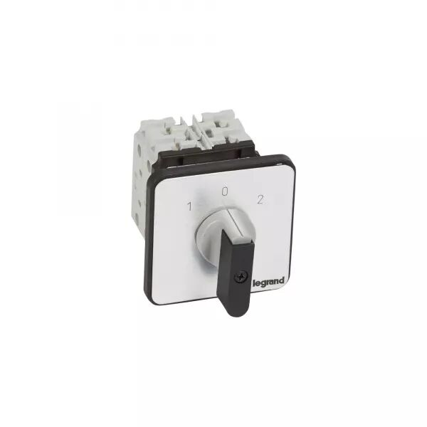 COMMUTATEUR - INVERSEUR AVEC ARR�T 45� - PR 26 - 2P - 4 CONTACTS - FIXATION VIS