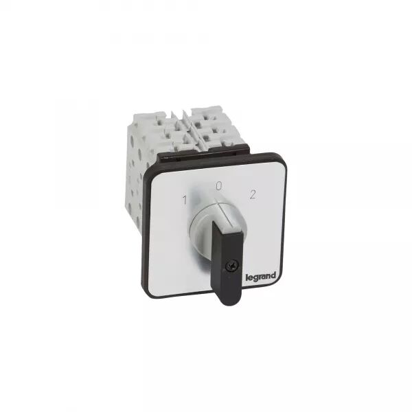 COMMUTATEUR - INVERSEUR AVEC ARR�T 45� - PR 26 - 3P - 6 CONTACTS - FIXATION VIS