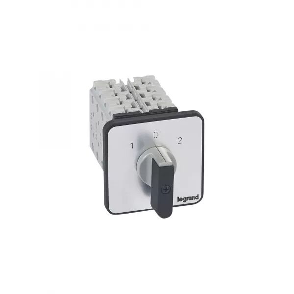 COMMUTATEUR - INVERSEUR AVEC ARR�T 45� - PR 26 - 4P - 8 CONTACTS - FIXATION VIS