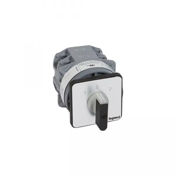 COMMUTATEUR - INVERSEUR AVEC ARR�T 45� - PR 63 - 2P - 4 CONTACTS - FIXATION VIS