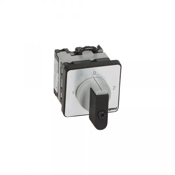 COMMUTATEUR - INVERSEUR AVEC ARR�T 90�- PR 12 - 1P - 2 CONTACTS - FIXATION VIS