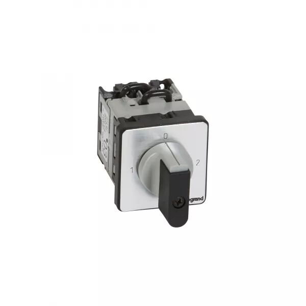 COMMUTATEUR - INVERSEUR AVEC ARR�T 90�- PR 12 - 2P - 4 CONTACTS - FIXATION VIS