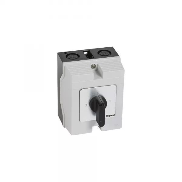 COMMUTATEUR � CAMES 3 DIRECTIONS POSITION ARR�T PR12 1P 3 CONTACTS -96X120MM