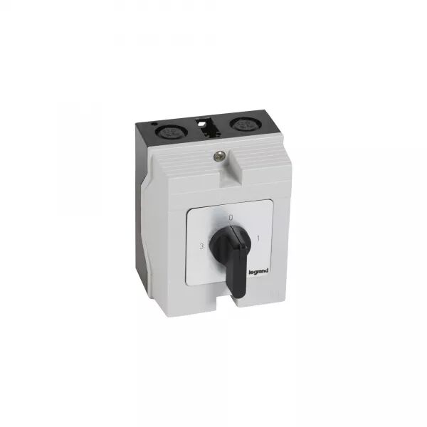 COMMUTATEUR � CAMES 3 DIRECTIONS POSITION ARR�T PR12 2P 6 CONTACTS -96X120MM