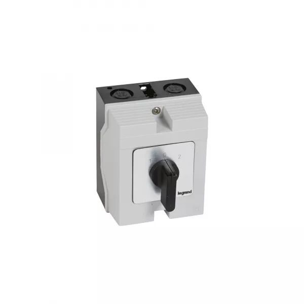 COMMUTATEUR � CAMES INVERSEUR - ARR�T 45� PR12 -1P -2 CONTACTS -BO�TIER 96X120MM