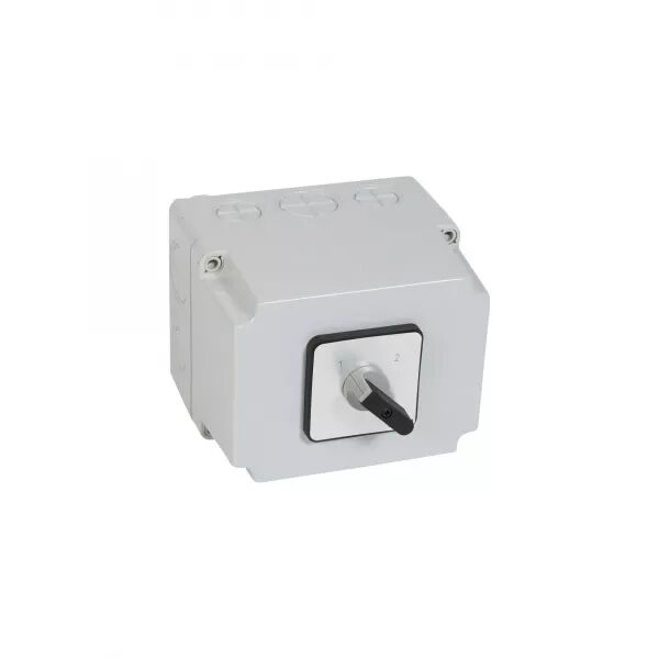 COMMUTATEUR � CAMES INVERSEUR - SANS ARR�T PR63 -4P 8CONTACTS -BO�TIER 135X170MM