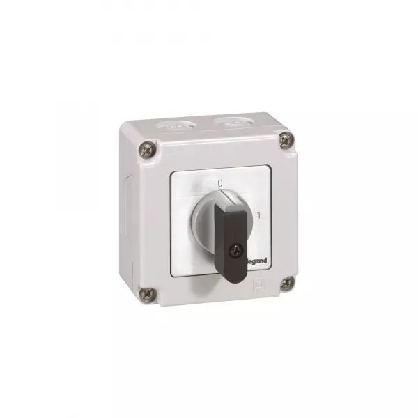 COMMUTATEUR CAMES INTERRUPTEUR MARCHE/ARR�T PR12 - 2P 2 CONTACTS BO�TIER 76X76MM