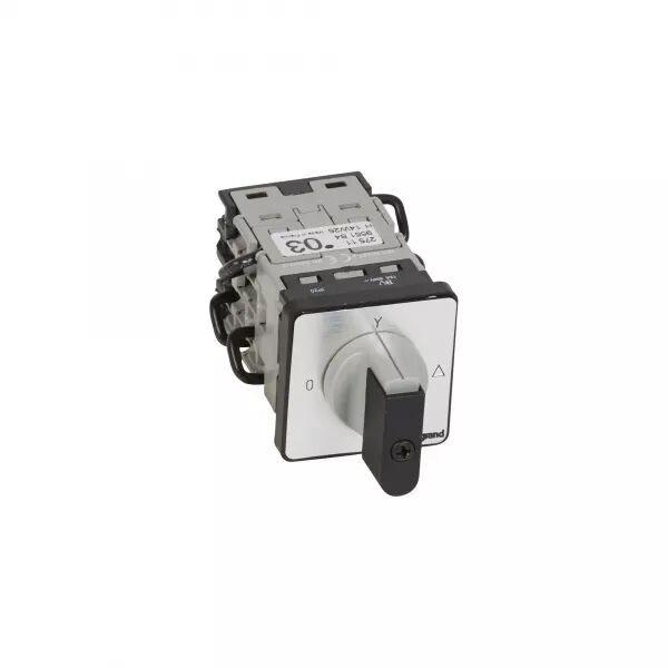 COMMUTATEUR MOTEUR 3P - D�MARREUR 1 VITESSE - PR 12 - 8 CONTACTS - FIXATION VIS