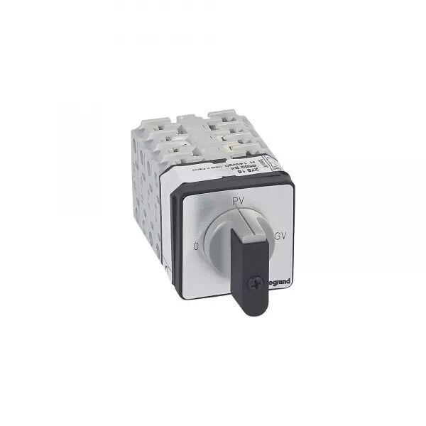COMMUTATEUR MOTEUR 3P - D�MARREUR 2 VITESSES - PR 17 - 0-PV-GV - FIXATION VIS