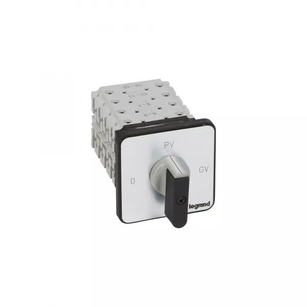 COMMUTATEUR MOTEUR 3P - D�MARREUR 2 VITESSES - PR 26 - 0-PV-GV - FIXATION VIS