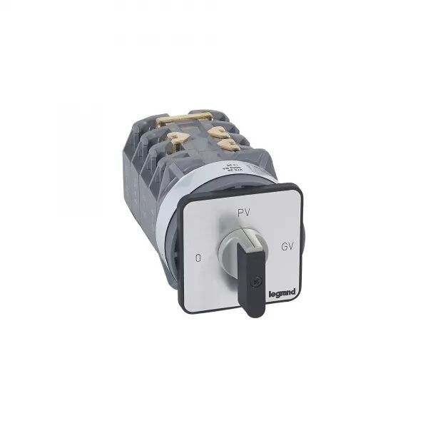 COMMUTATEUR MOTEUR 3P - D�MARREUR 2 VITESSES - PR 40 - 0-PV-GV - FIXATION VIS