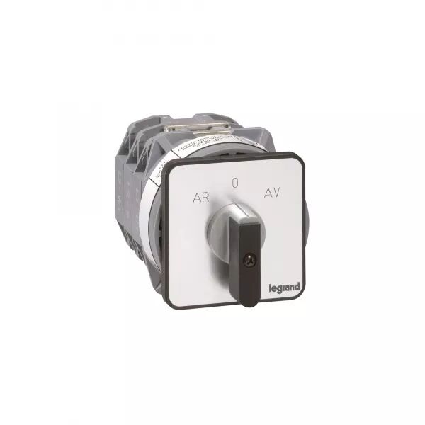 COMMUTATEUR MOTEUR 3P - INVERSEUR 1 VITESSE - PR 40 - 5 CONTACTS - FIXATION VIS