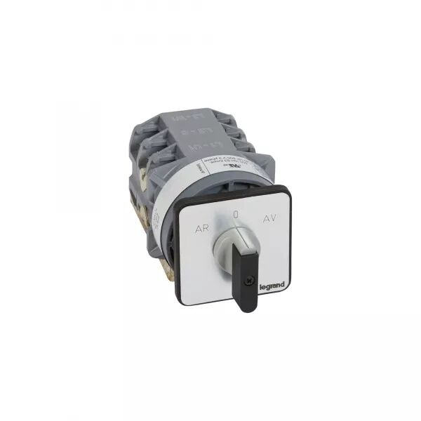 COMMUTATEUR MOTEUR 3P - INVERSEUR 1 VITESSE - PR 63 - 5 CONTACTS - FIXATION VIS