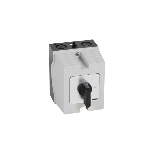COMMUTATEUR MOTEUR TRIPHAS� - D�MARREUR 2 VITESSES - PR 12 - 0-PV-GV - BO�TIER