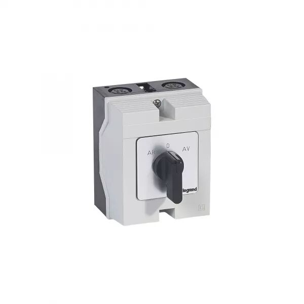 COMMUTATEUR MOTEUR TRIPHAS� - INVERSEUR 1 VITESSE - PR 12 - 5 CONTACTS - BO�TIER