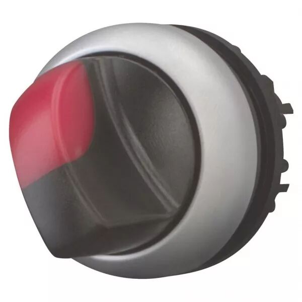 Commutateur rotatif, 2 positions, lumineux, rouge (284394)