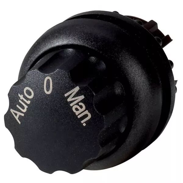 Commutateur rotatif, 3 positions, noir AUTO 0 MANU, � accrochage (226839)