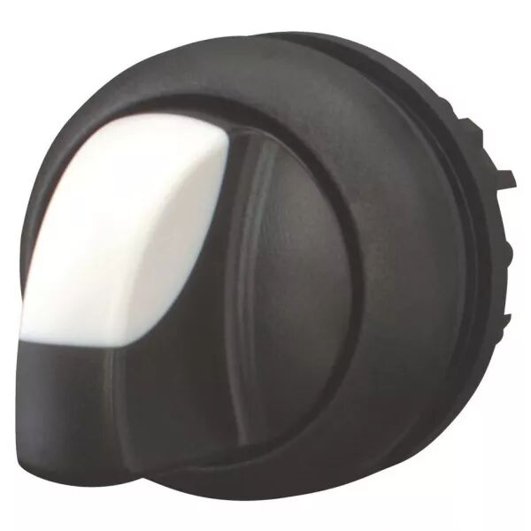 Commutateur rotatif, manette, 2 positions, noir, � accrochage (216869)