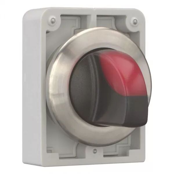 COMMUT.ROTAT.LUMIN.30MM AFFL.ROUGE 2POS