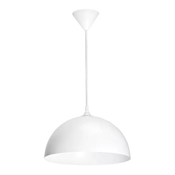 COMO - Suspension E27 60W max, �335mm, acier blanc, Lpe non incl. (4207)