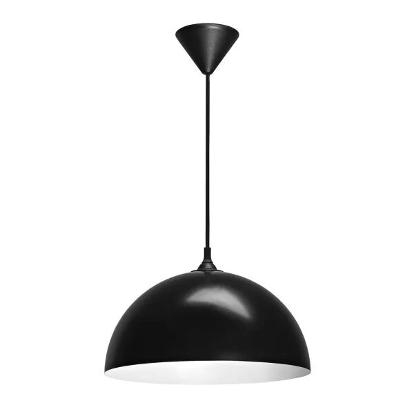 COMO - Suspension E27 60W max, �335mm, acier noir, Lpe non incl. (4209)