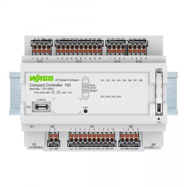 COMPACT CONTROLLER 100 2ETH RS CAN