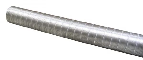 CONDUIT FLEXIBLE SP�CIAL GAZ - SGC - ALUMINIUM - DIAM�TRE 125 MM - LONG. 1,5 M