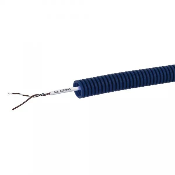CONDUIT ICTA CHRONOBUS� BLEU COURANTS FORTS �16MM C�BLE BUS 2 FILS 2X0,5MM�