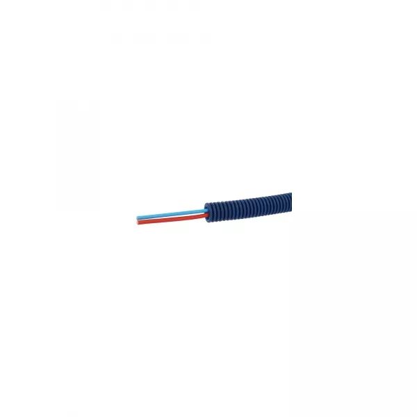 CONDUIT ICTA CHRONOFIL� �16MM COURANT FORT 2 CONDUCTEURS 1,5MM� BLEU ET ROUGE